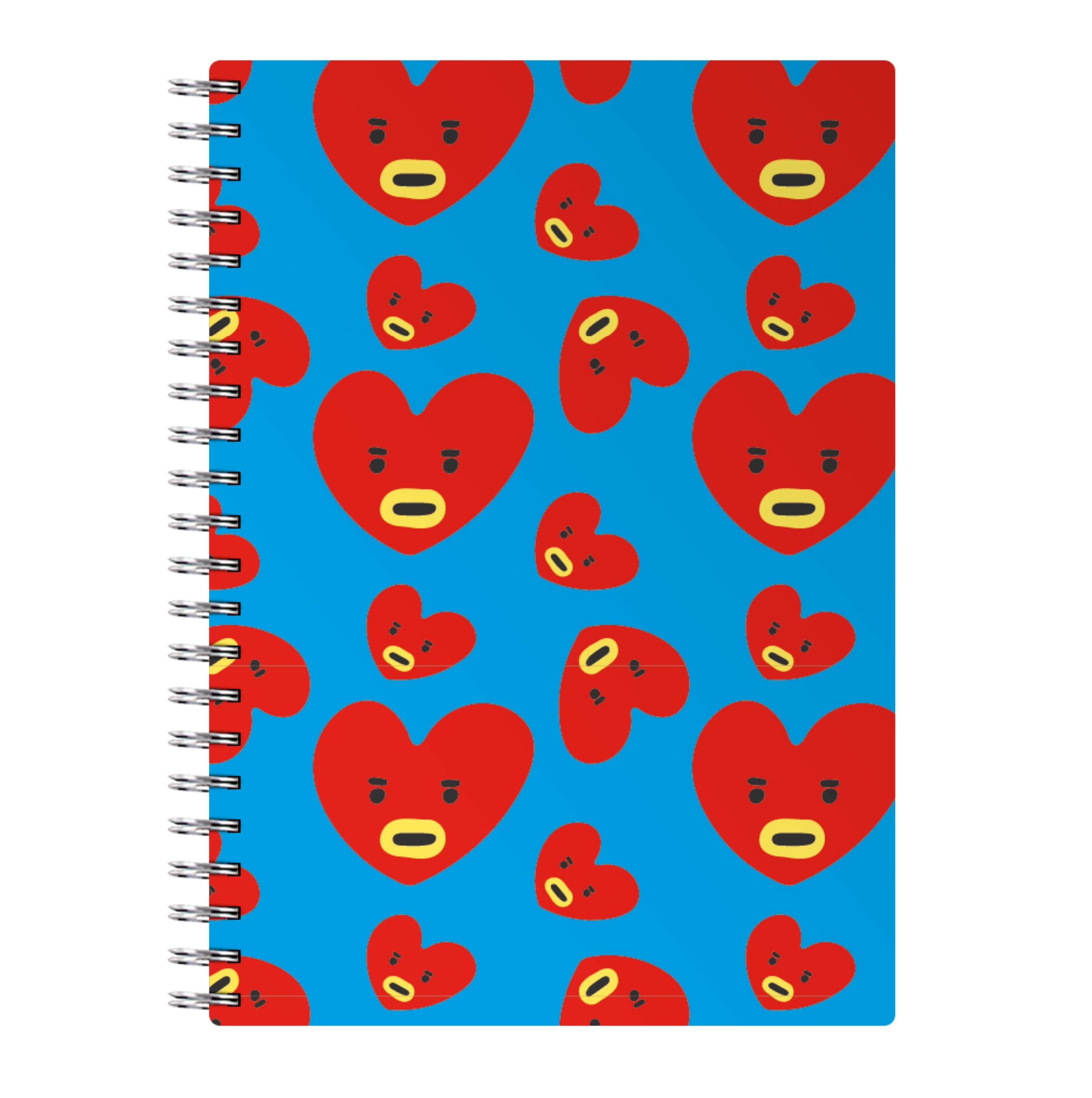 BTS Hearts - K Pop Notebook