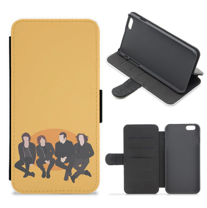 Sitting Down Flip / Wallet Phone Case