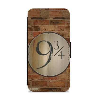 Platform 9 and 3 Quarters - Harry Potter Flip / Wallet Phone Case - Fun Cases