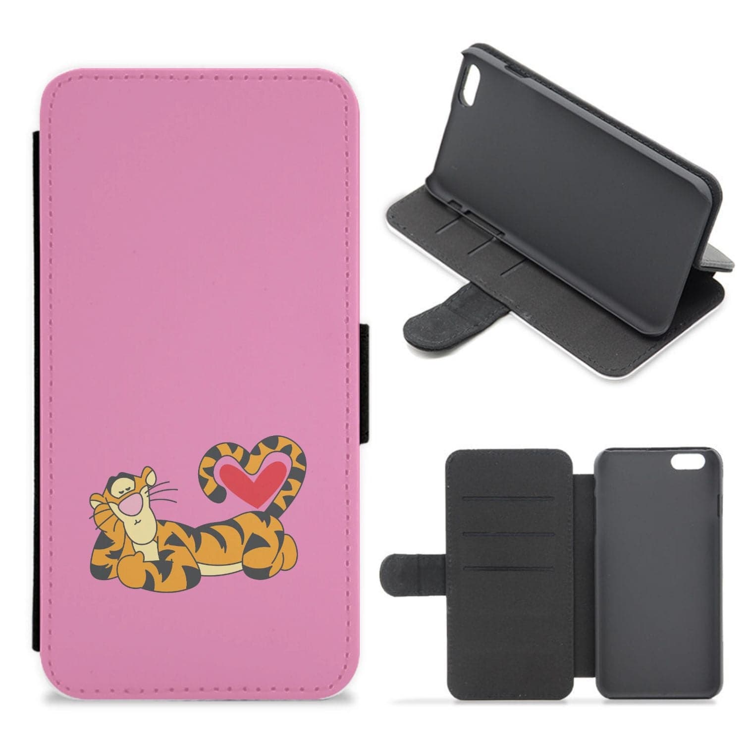 Tiger Valentine's Flip / Wallet Phone Case