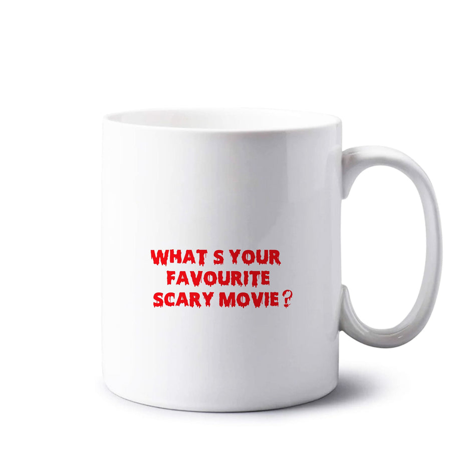 What's Your Favourite Scary Movie - Scream Mug