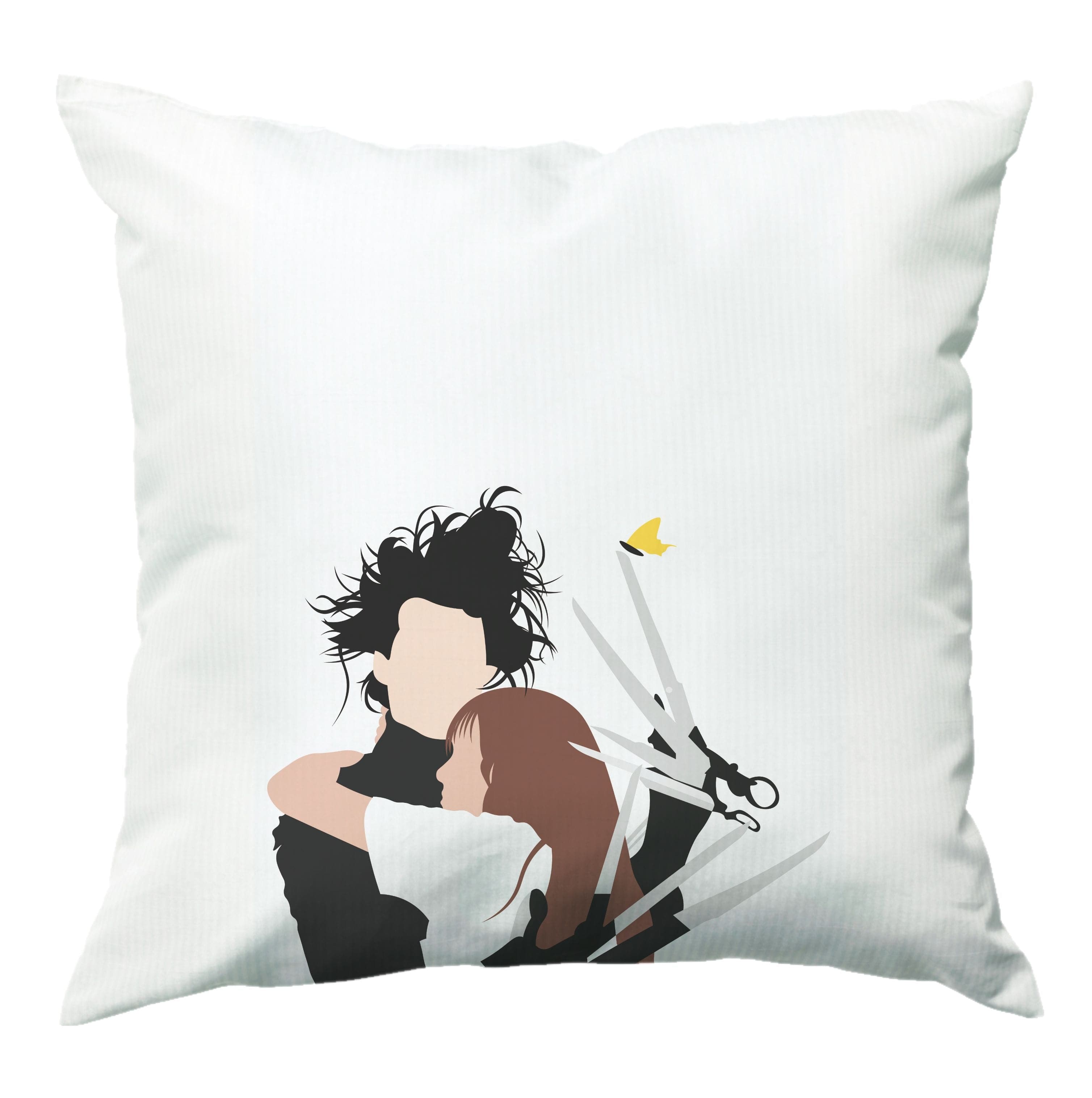 Edward And Kim -Scissorhands Cushion