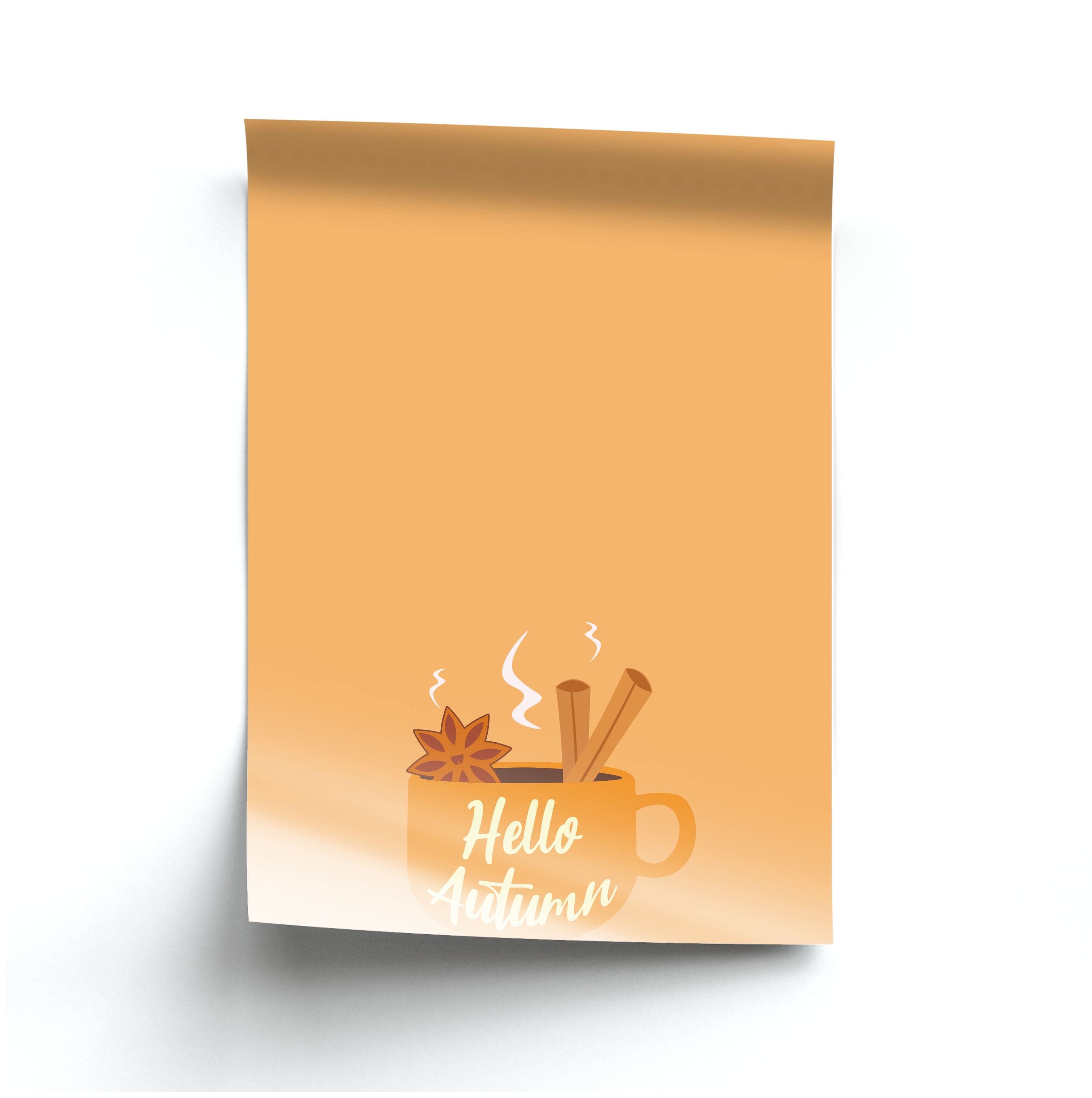 Hello Autumn Poster