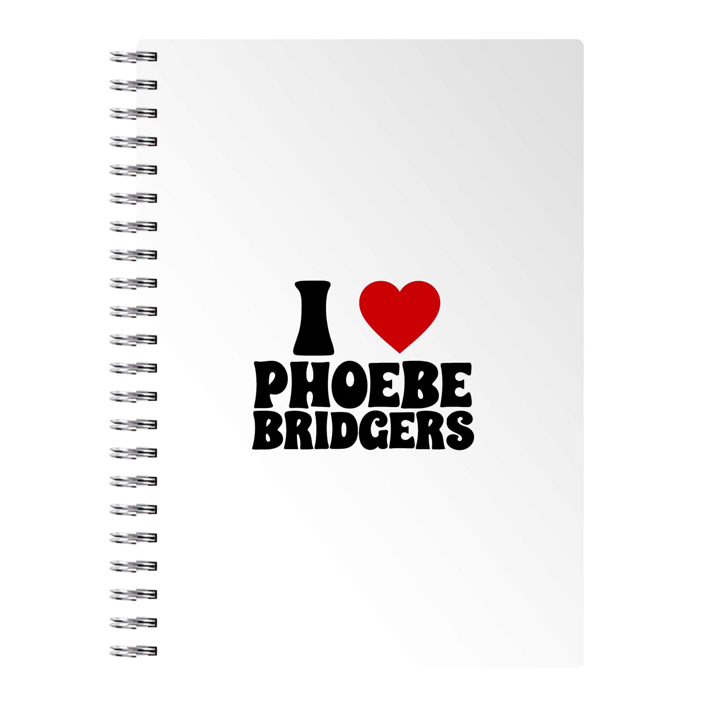 I Love Phoebe Bridgers Notebook