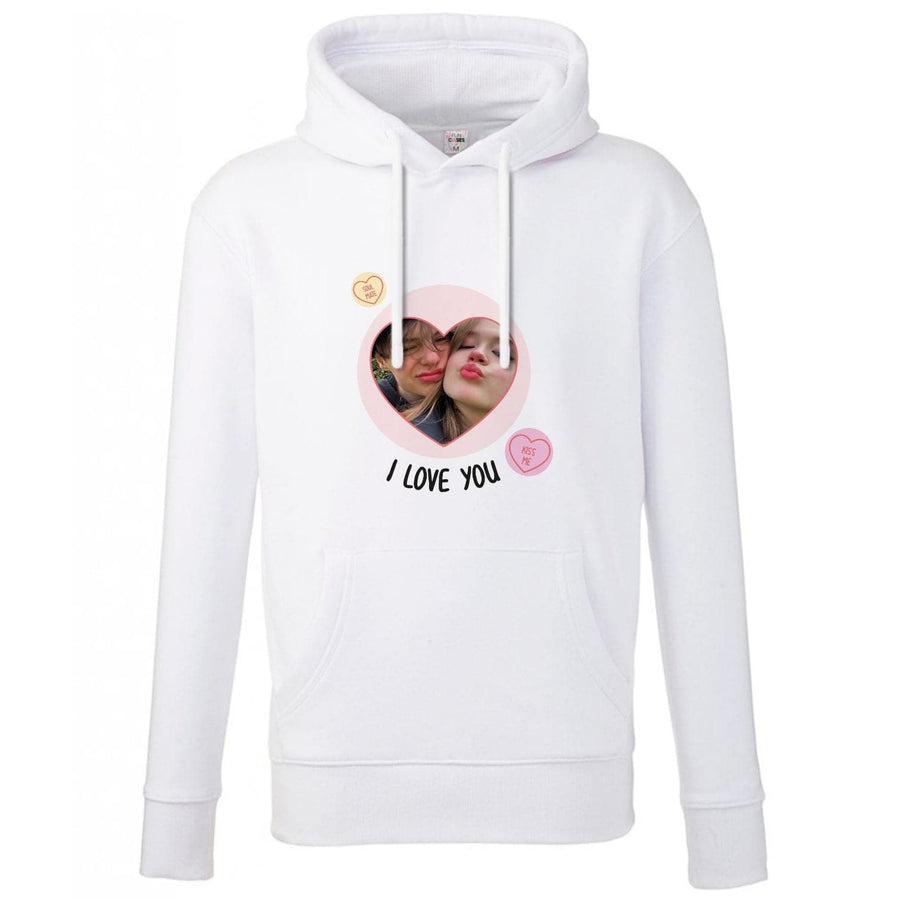 I Love You - Personalised Couples Hoodie
