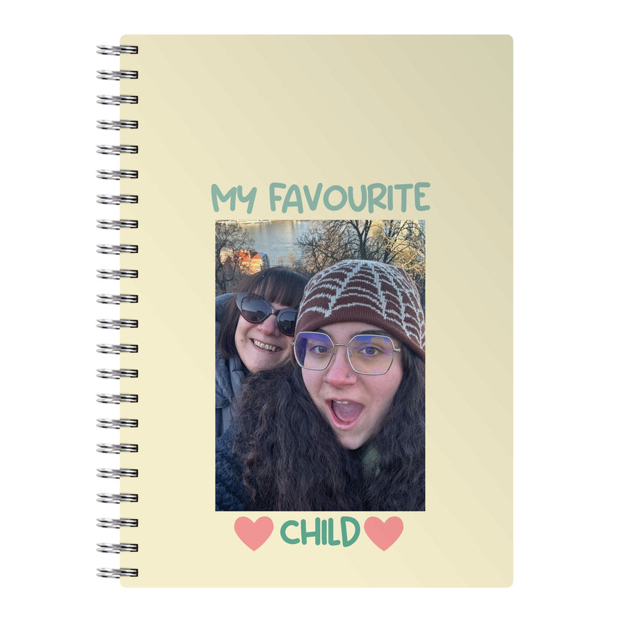My Favourite Child - Personalised Mother's Day Notebook