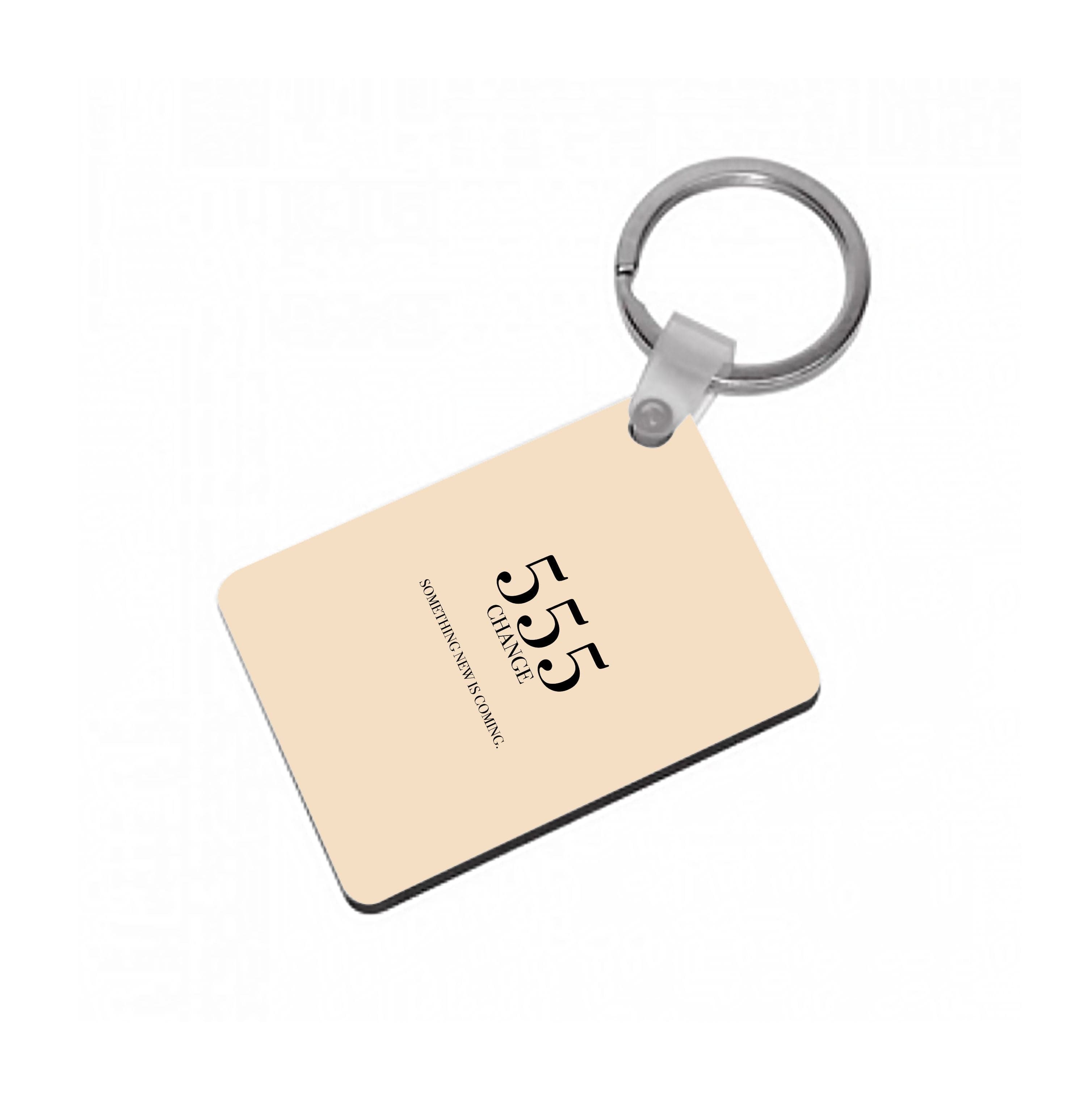 555 - Angel Numbers Keyring