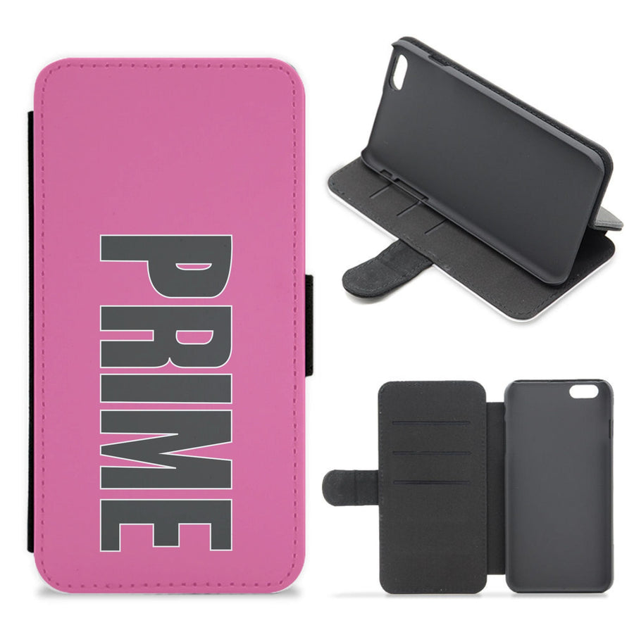 Prime - Pink Flip / Wallet Phone Case
