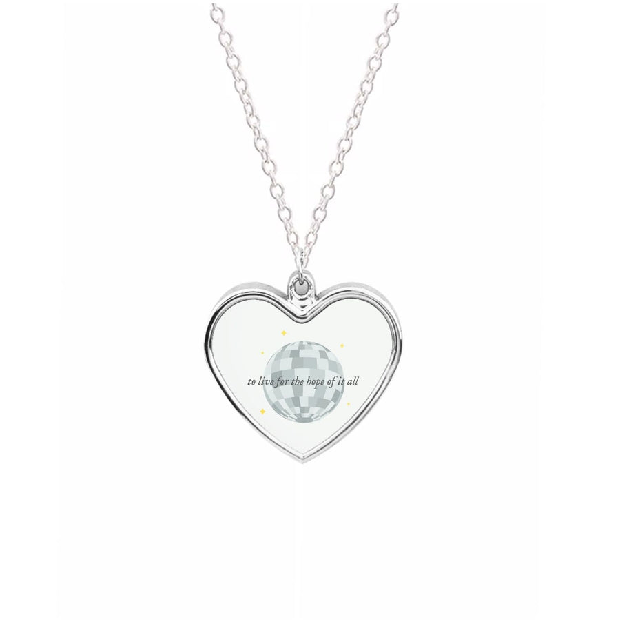 To Live For The Hope Of It All - Taylor Necklace