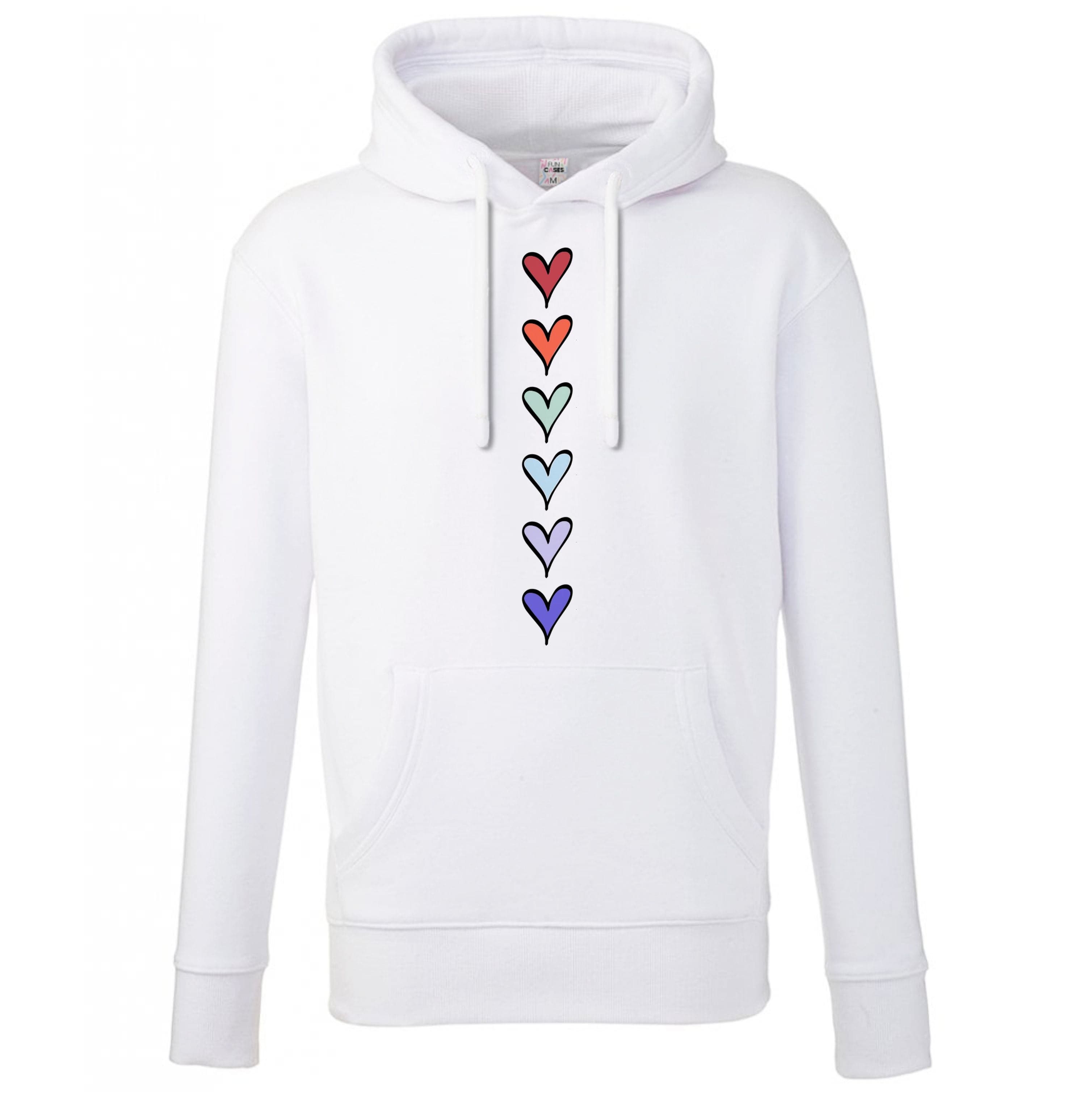 Love Heart Line Hoodie