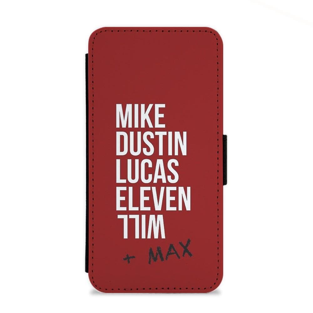 Stranger things + Max Flip Wallet Phone Case - Fun Cases