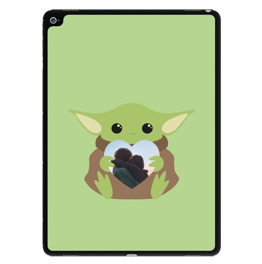 Baby Yoda - Personalised Couples iPad Case