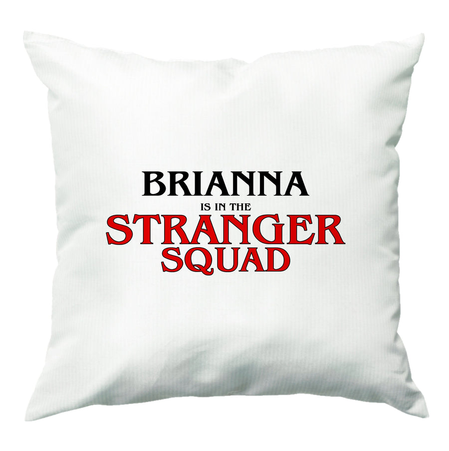 Stranger Squad - Personalised Stranger Things Cushion