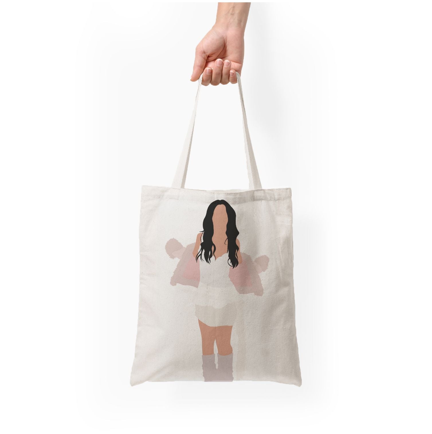 White Dress - Nessat Tote Bag