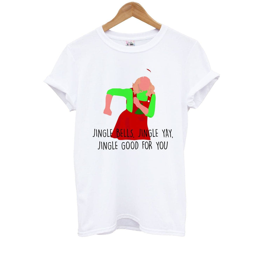 Jingle Bells, Jingle Yay - Parks And Rec Kids T-Shirt