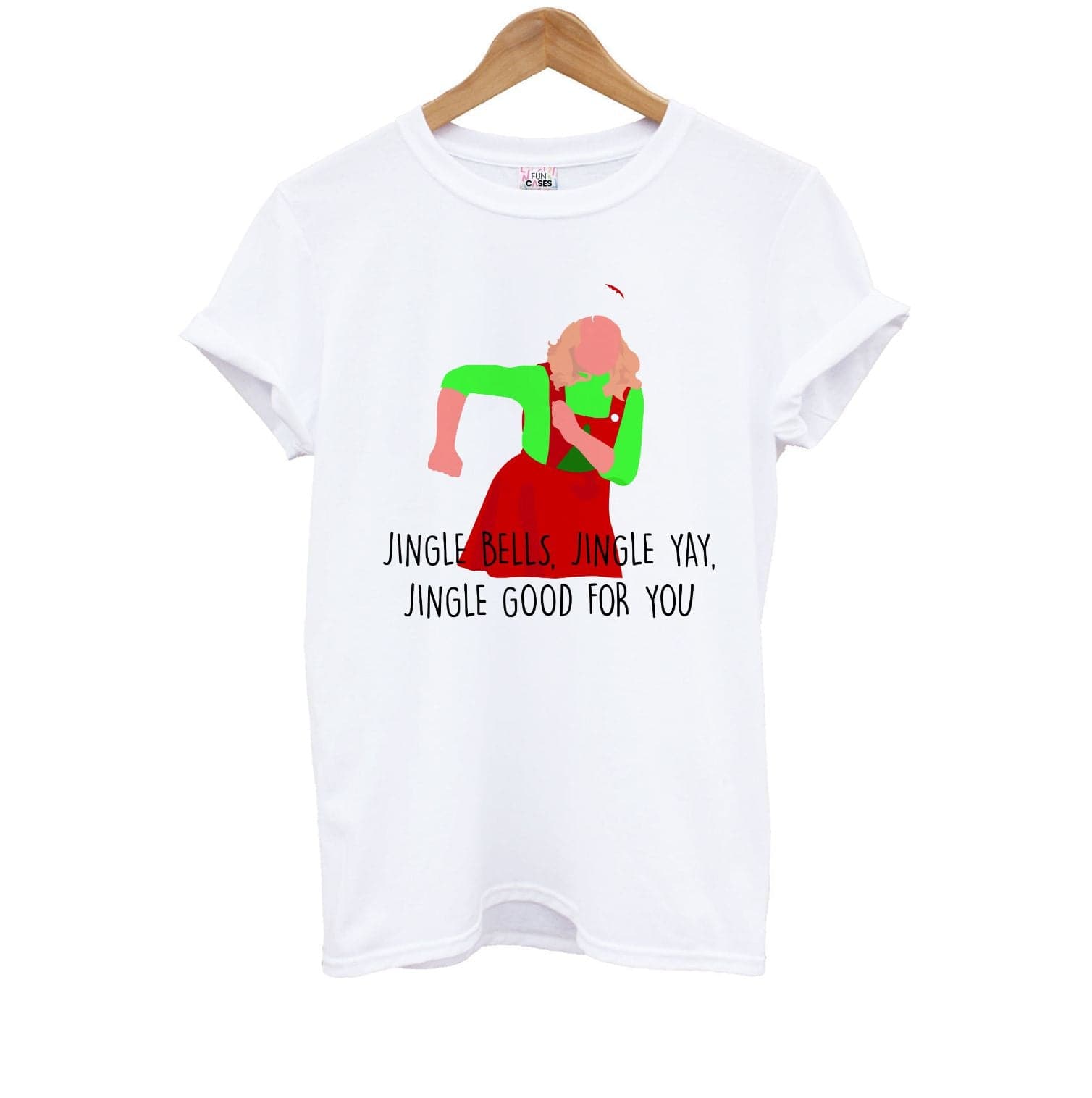 Jingle Bells, Jingle Yay - Parks Kids T-Shirt