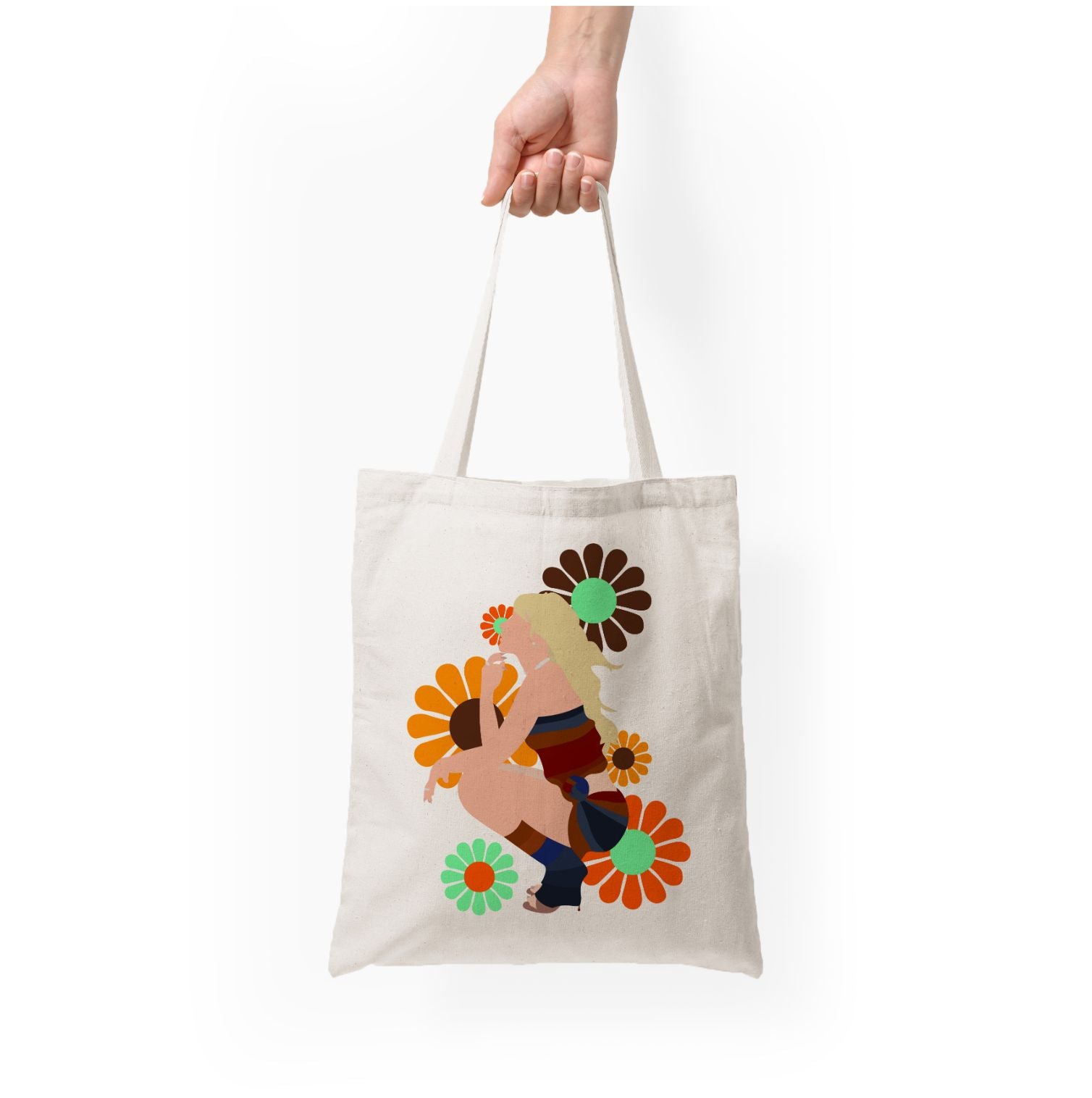 Floral Sabrina Tote Bag