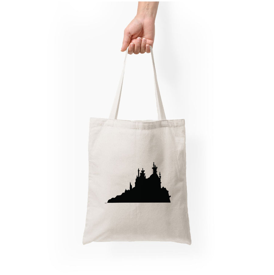 Castle - Edward Scissorhands Tote Bag