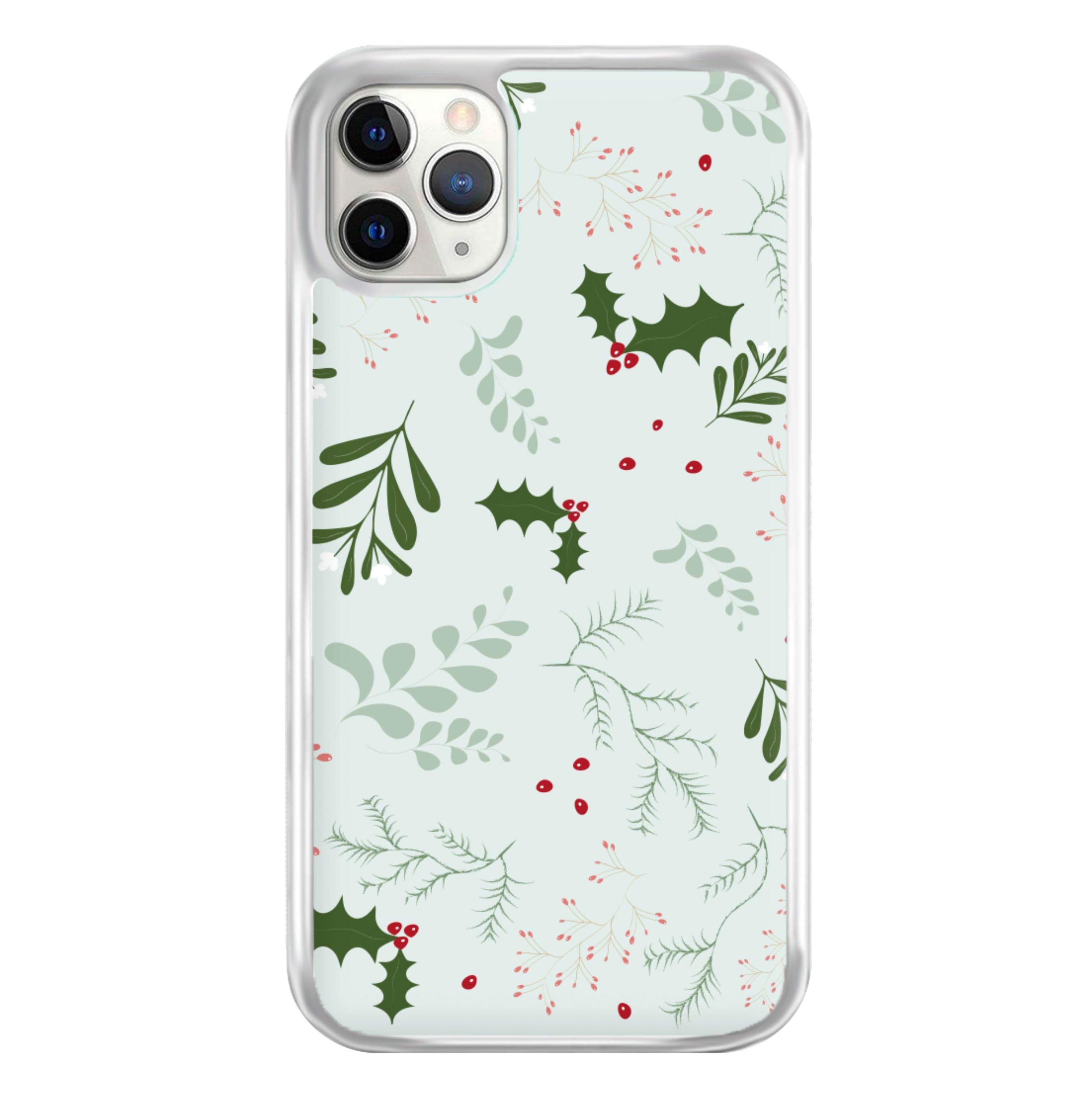 Christmas Floral Pattern Phone Case