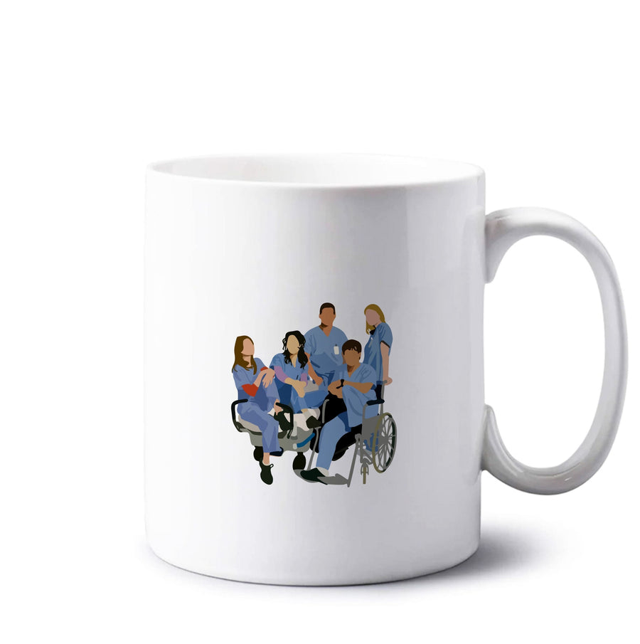 Greys Anatomy Cast Mug