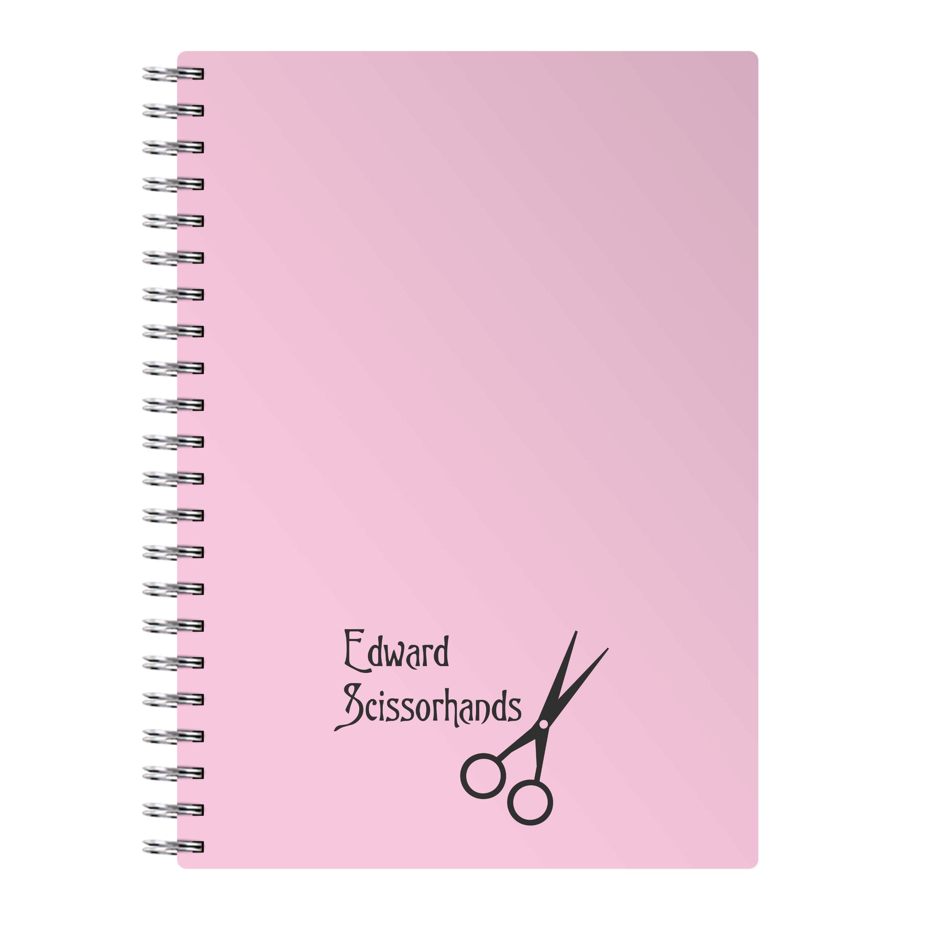 Name - Scissorhands Notebook