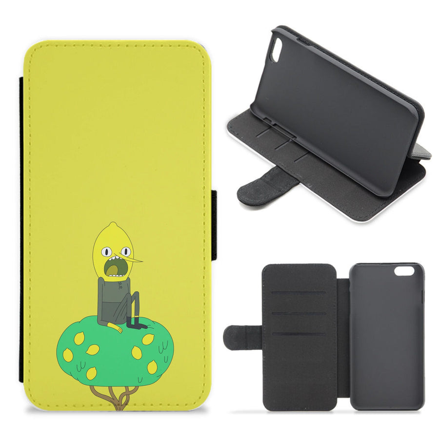 Earl Of Lemongrab - Adventure Time Flip / Wallet Phone Case