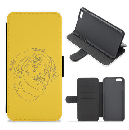 Peep Outline Flip / Wallet Phone Case