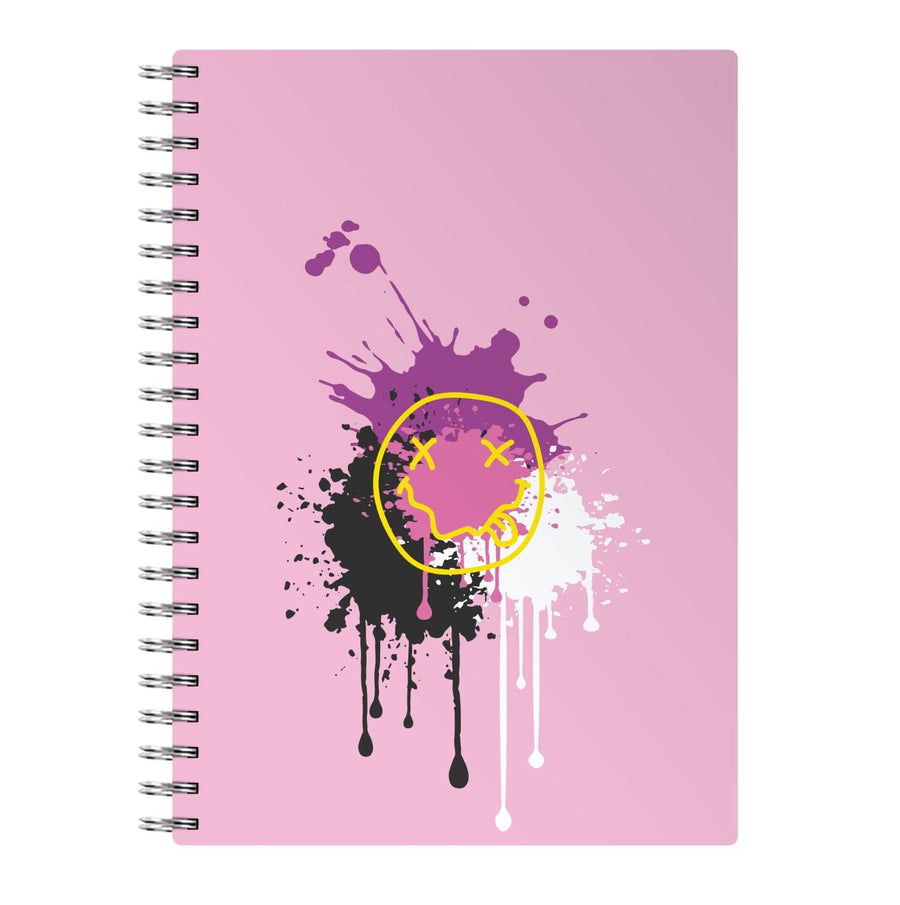 Pink Graffiti - Skate Aesthetic  Notebook