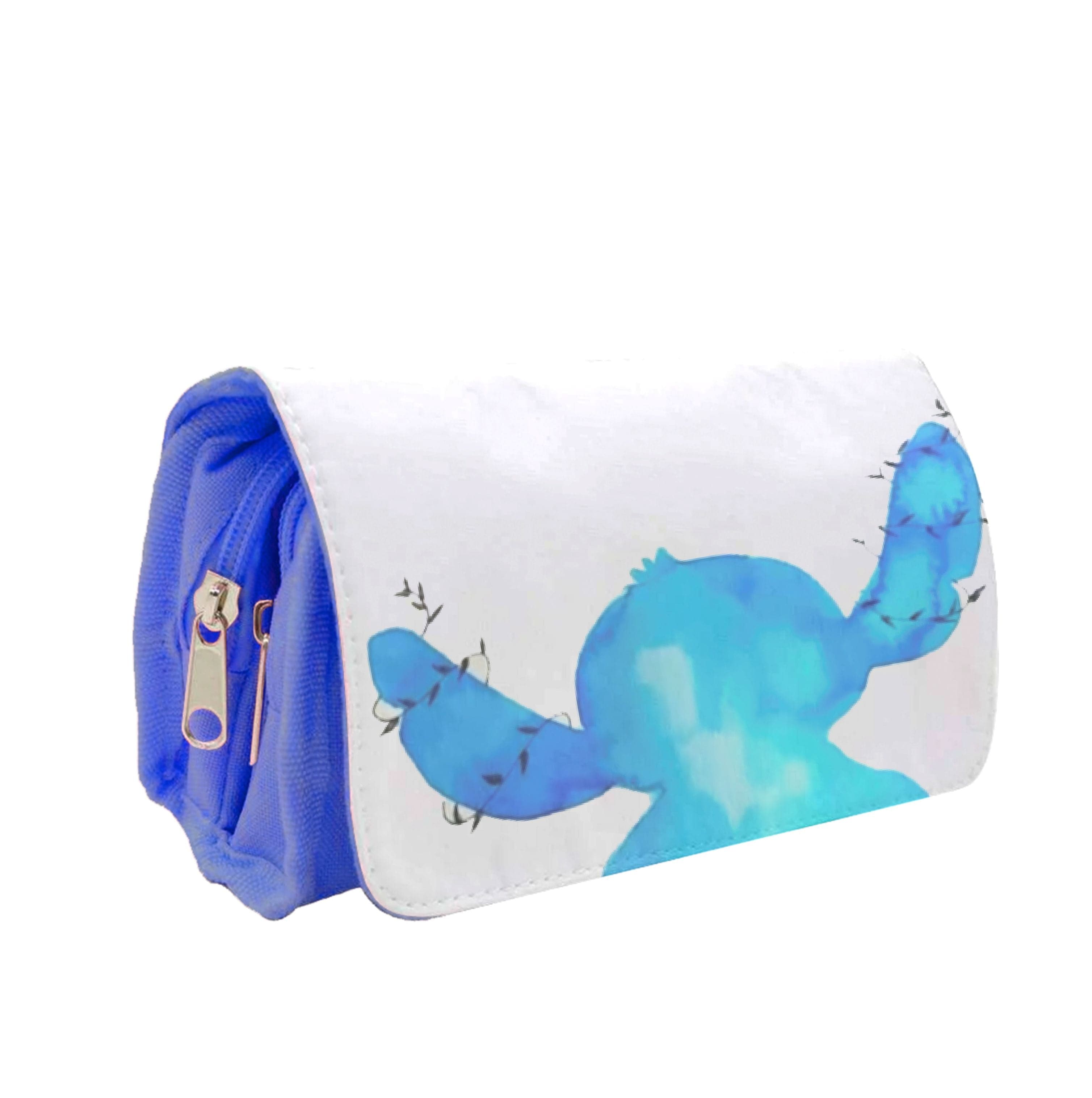 Watercolour Blue Alien Disney Pencil Case