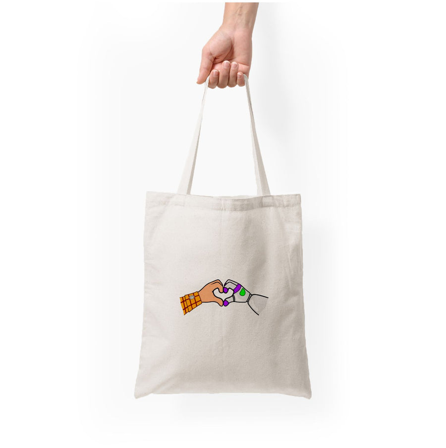 Woody And Buzz Love - Disney Tote Bag