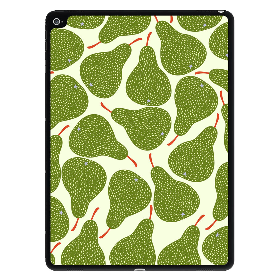 Pears - Fruit Patterns iPad Case