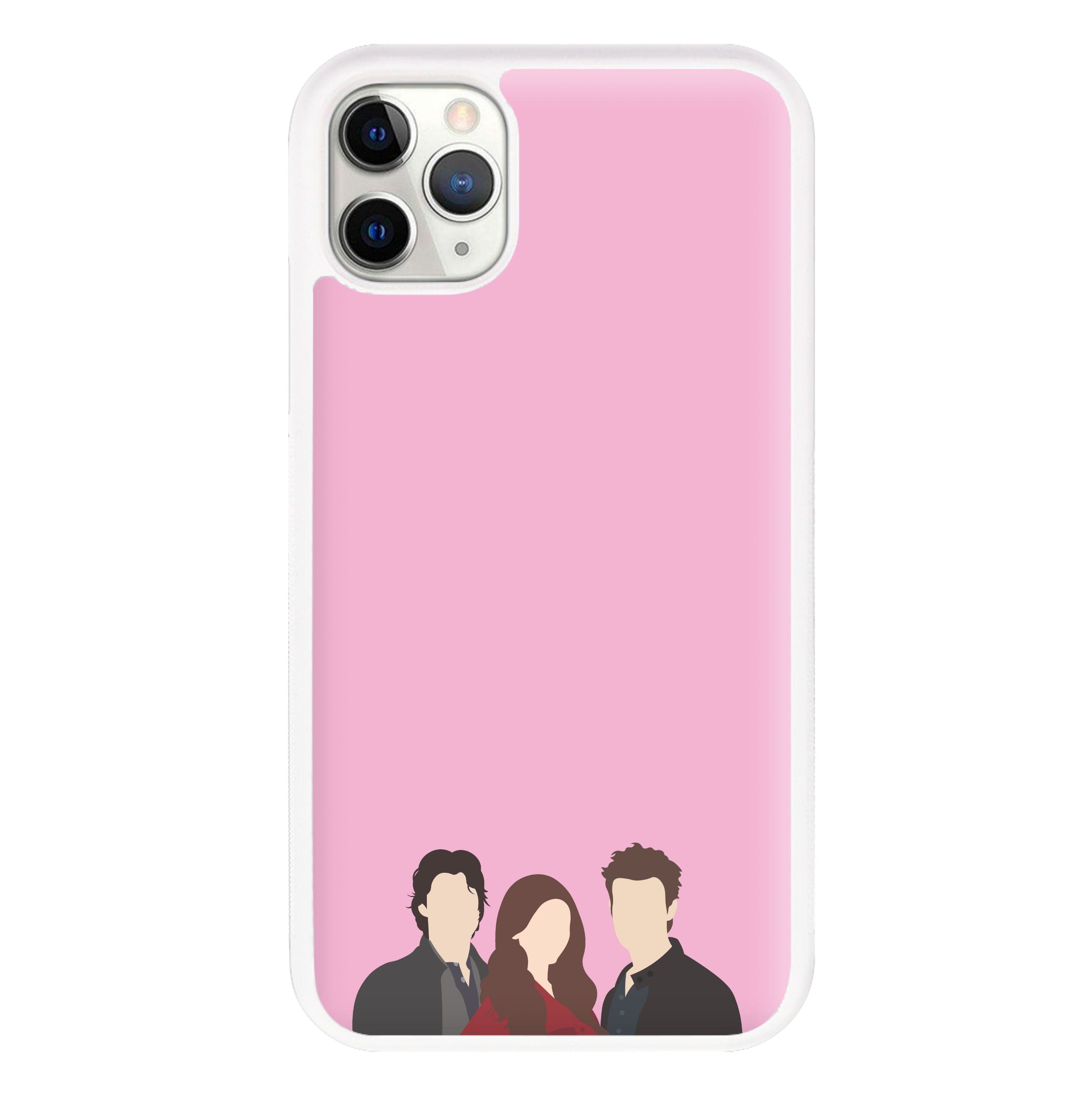 Elena, Damon And Stefan - VD Phone Case