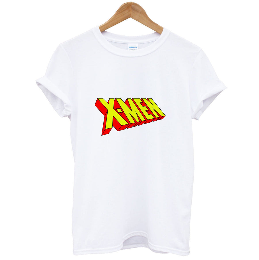 3D Logo - X-Men T-Shirt