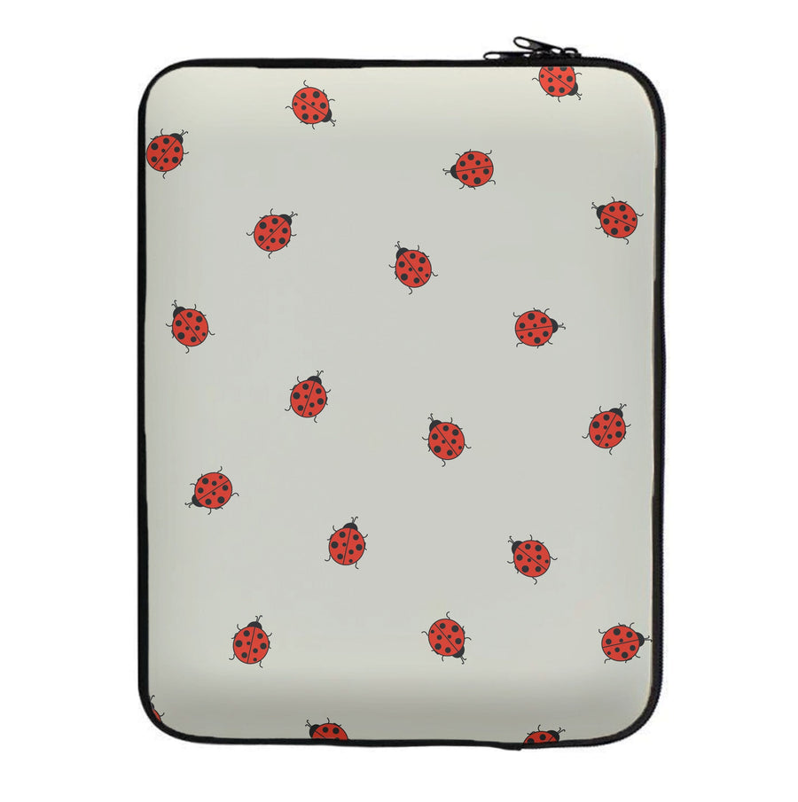 Ladybirds - Spring Patterns Laptop Sleeve