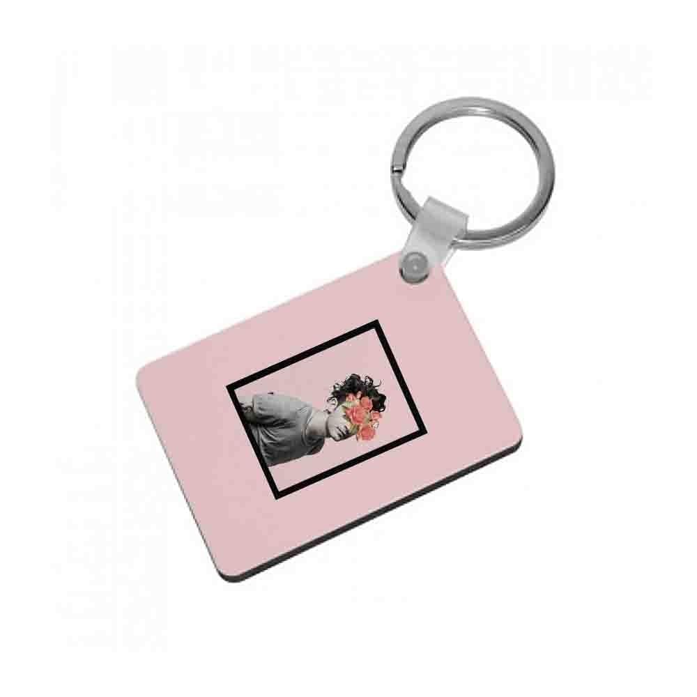 Matt - The 1975 Flower Cencored Keyring - Fun Cases