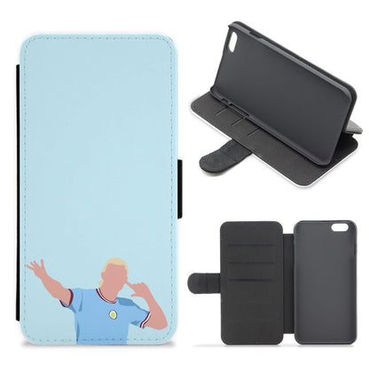 Haaland - Football Flip / Wallet Phone Case