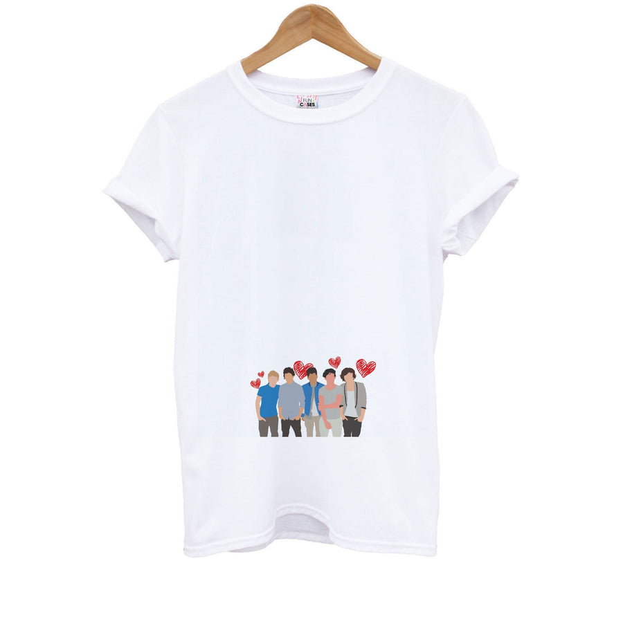 Love Band - One Direction Kids T-Shirt