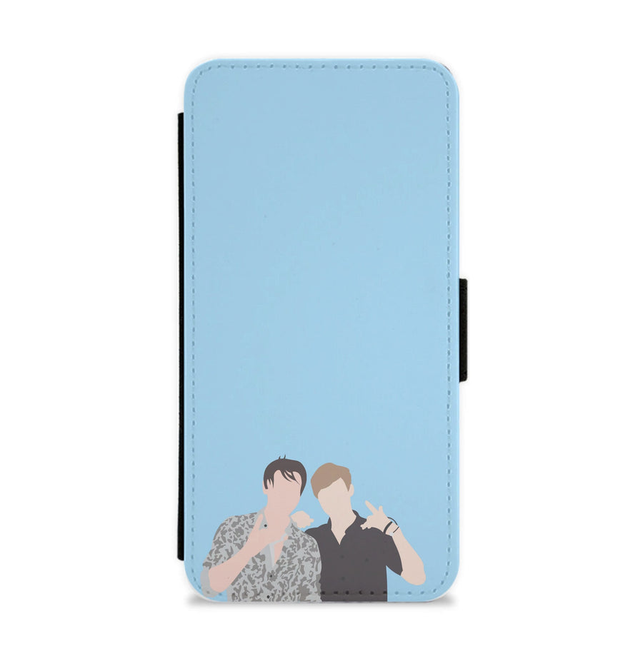 Pose - Sam And Colby Flip / Wallet Phone Case