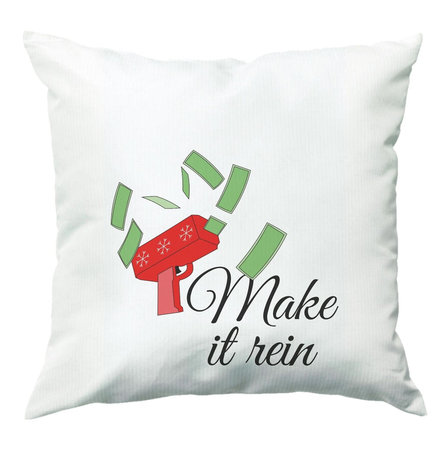 Make It Rein - Christmas Puns Cushion