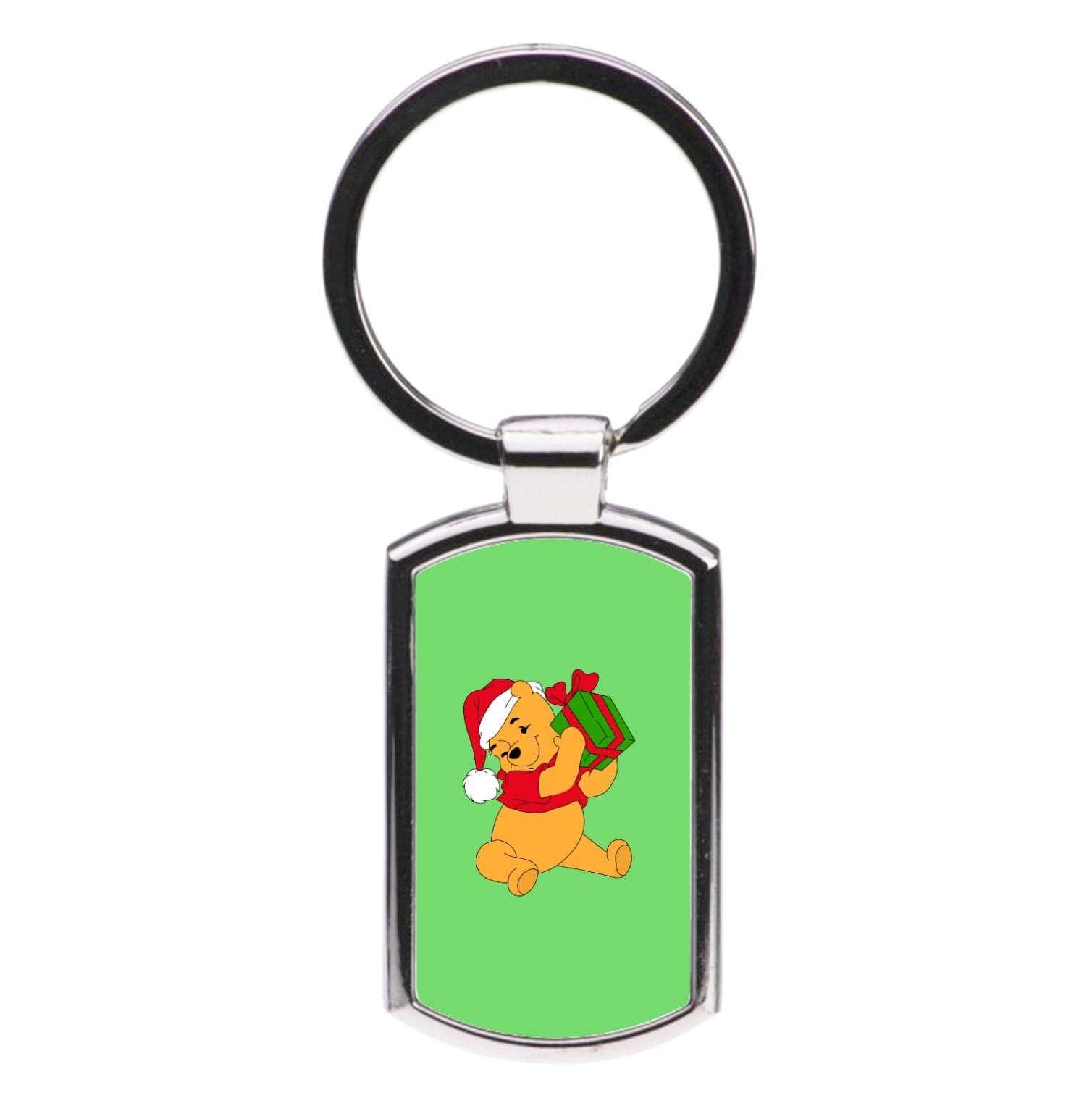 Winnie Christmas Luxury Keyring