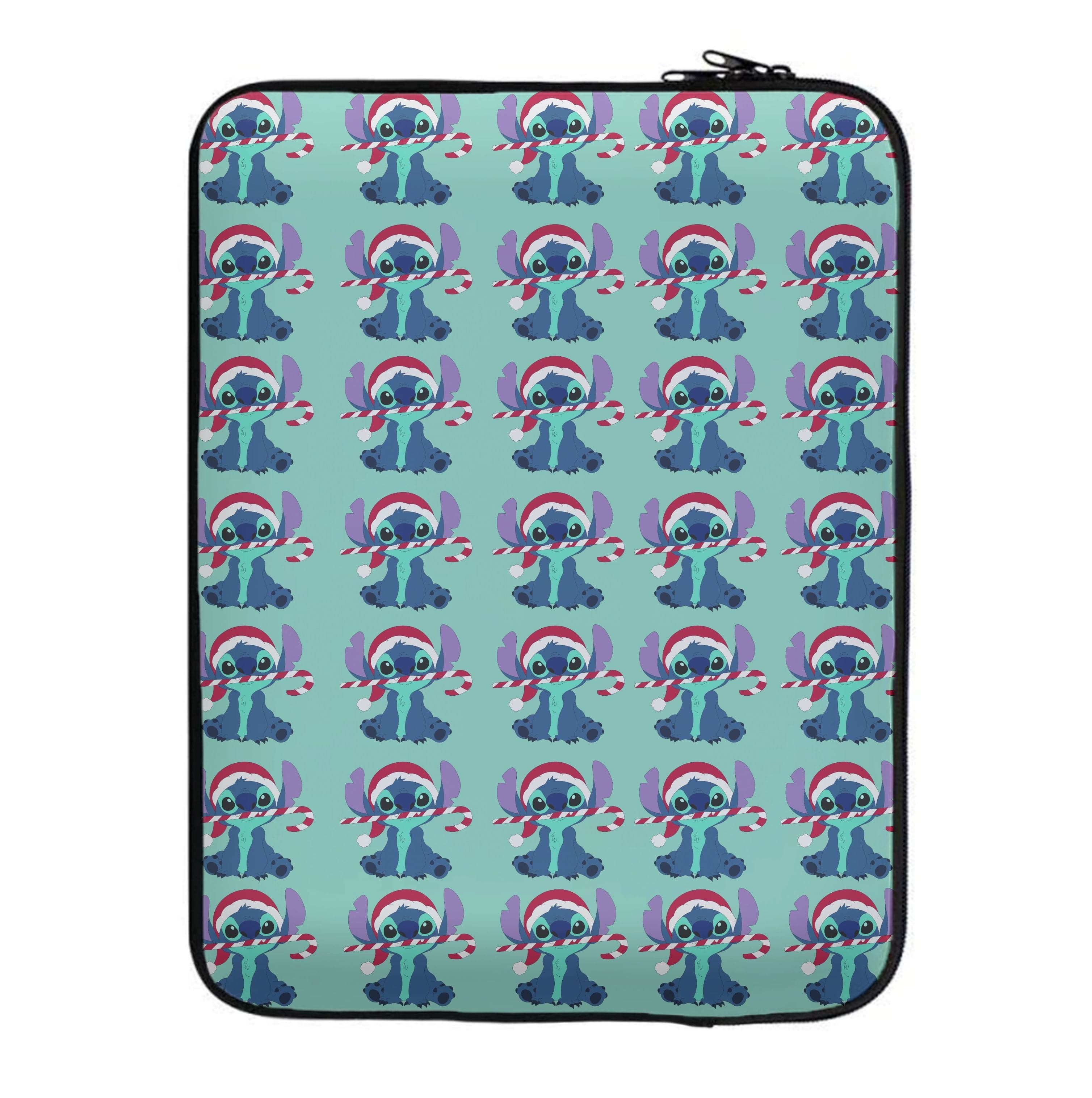 Stitch - Christmas Patterns Laptop Sleeve