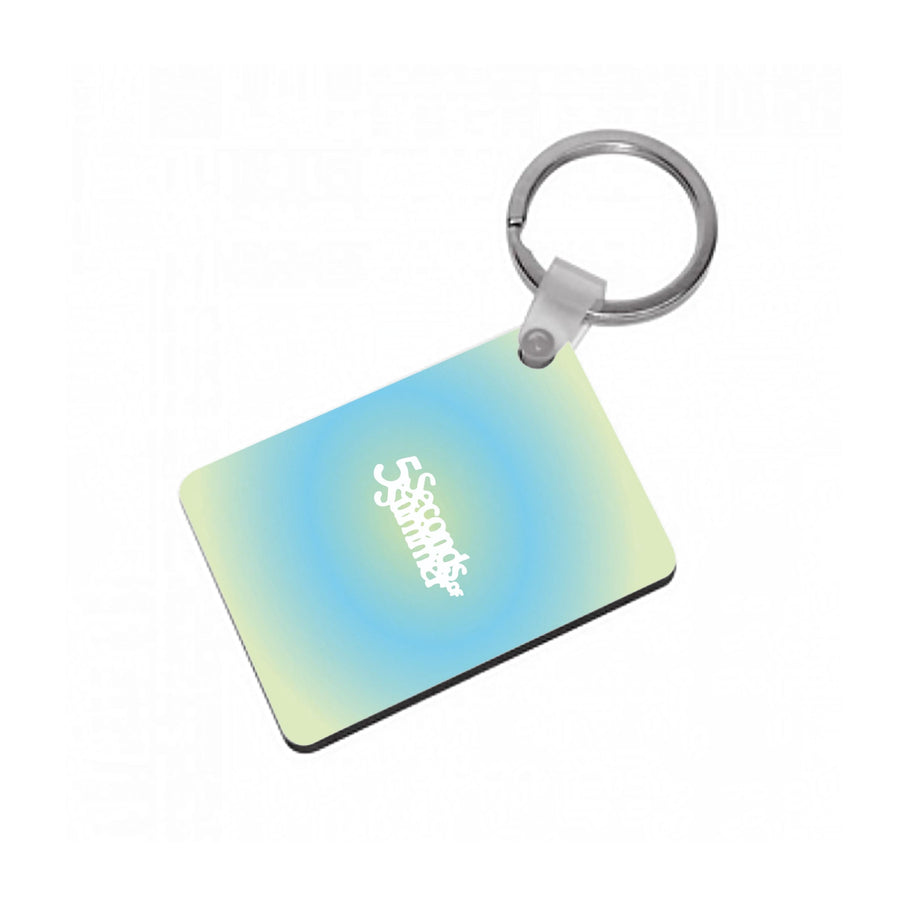 Green And Blue - 5 Seconds Of Summer  Keyring