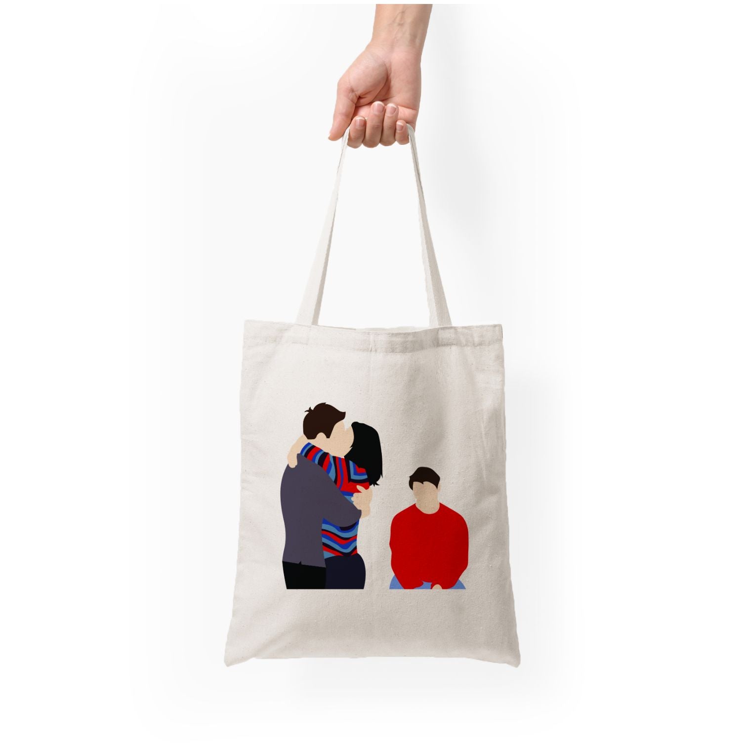 Just Kissing Tote Bag