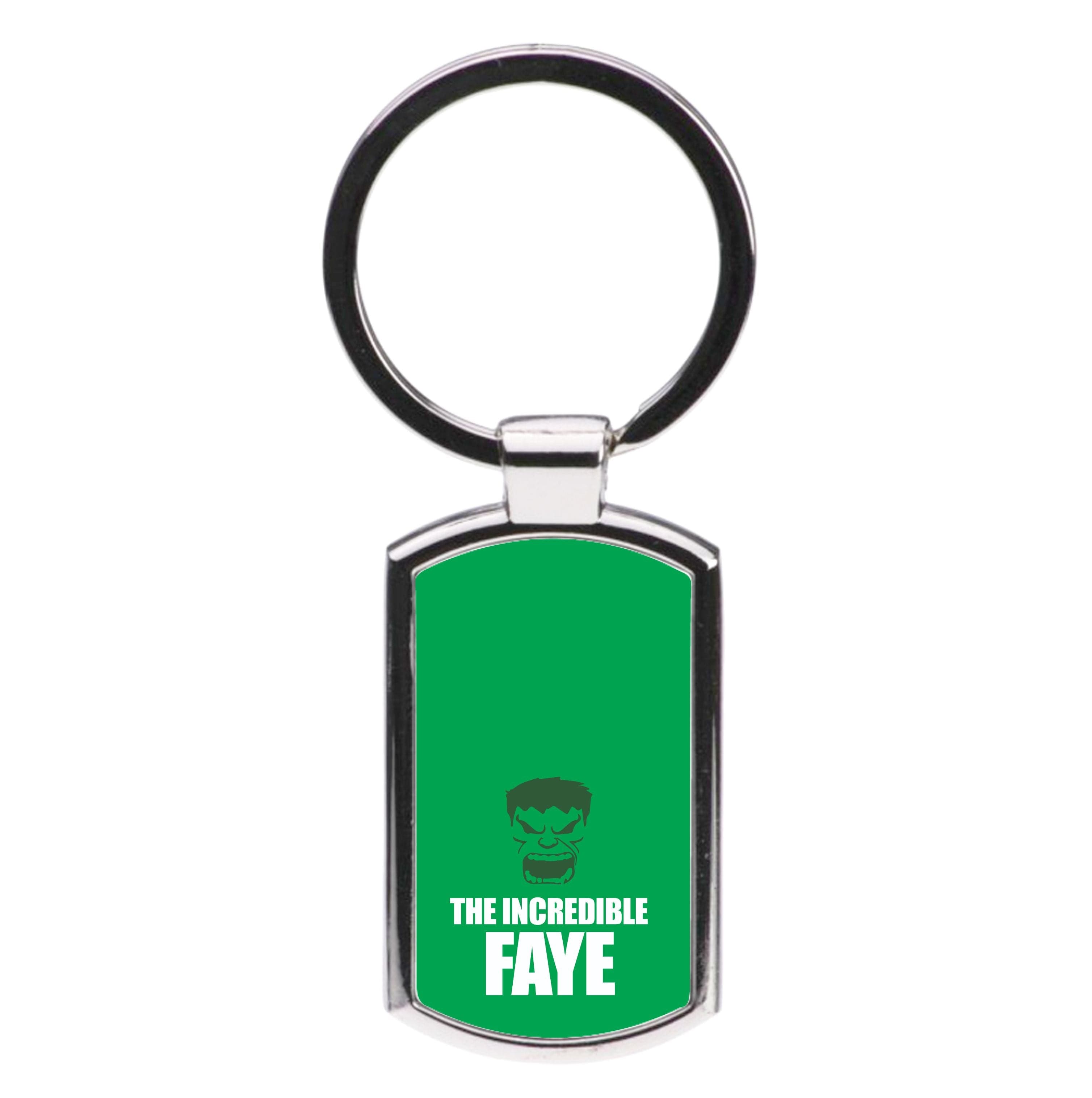 Hulk - Personalised Superhero Comic Luxury Keyring