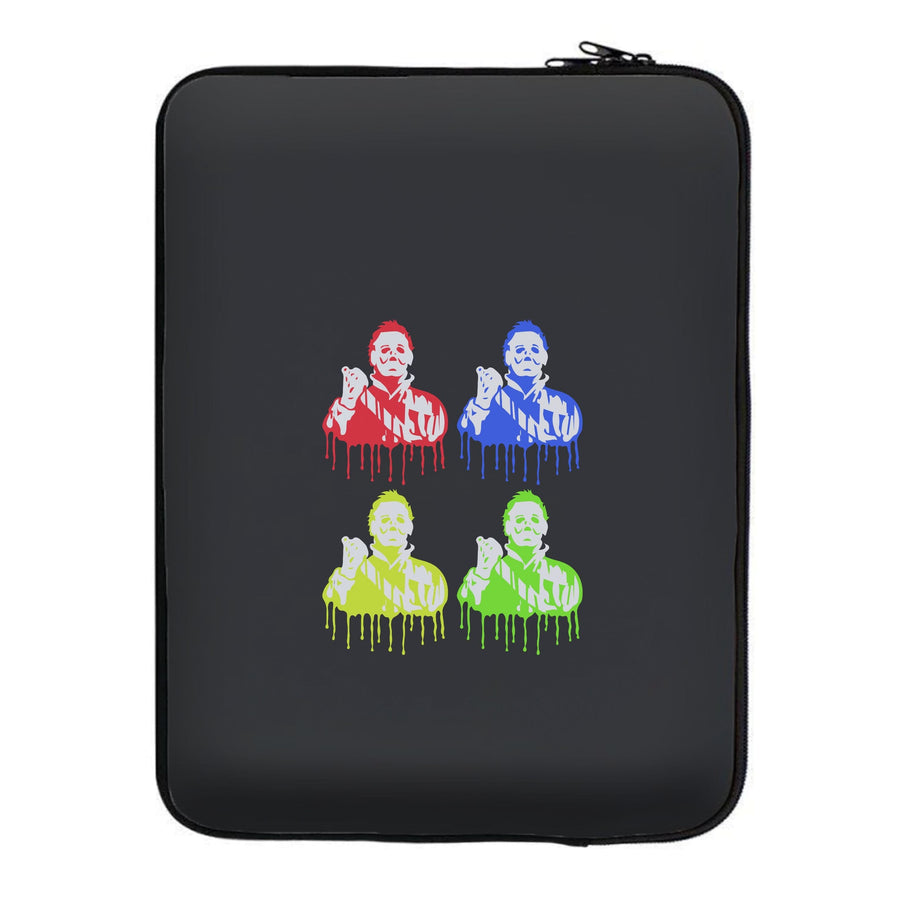Colour Splash - Michael Myers Laptop Sleeve