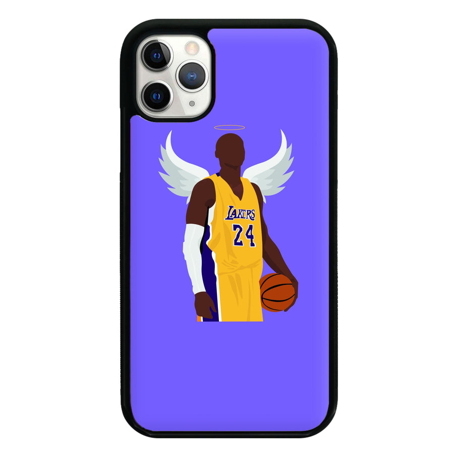 Kobe with wings - Basketball Phone Case