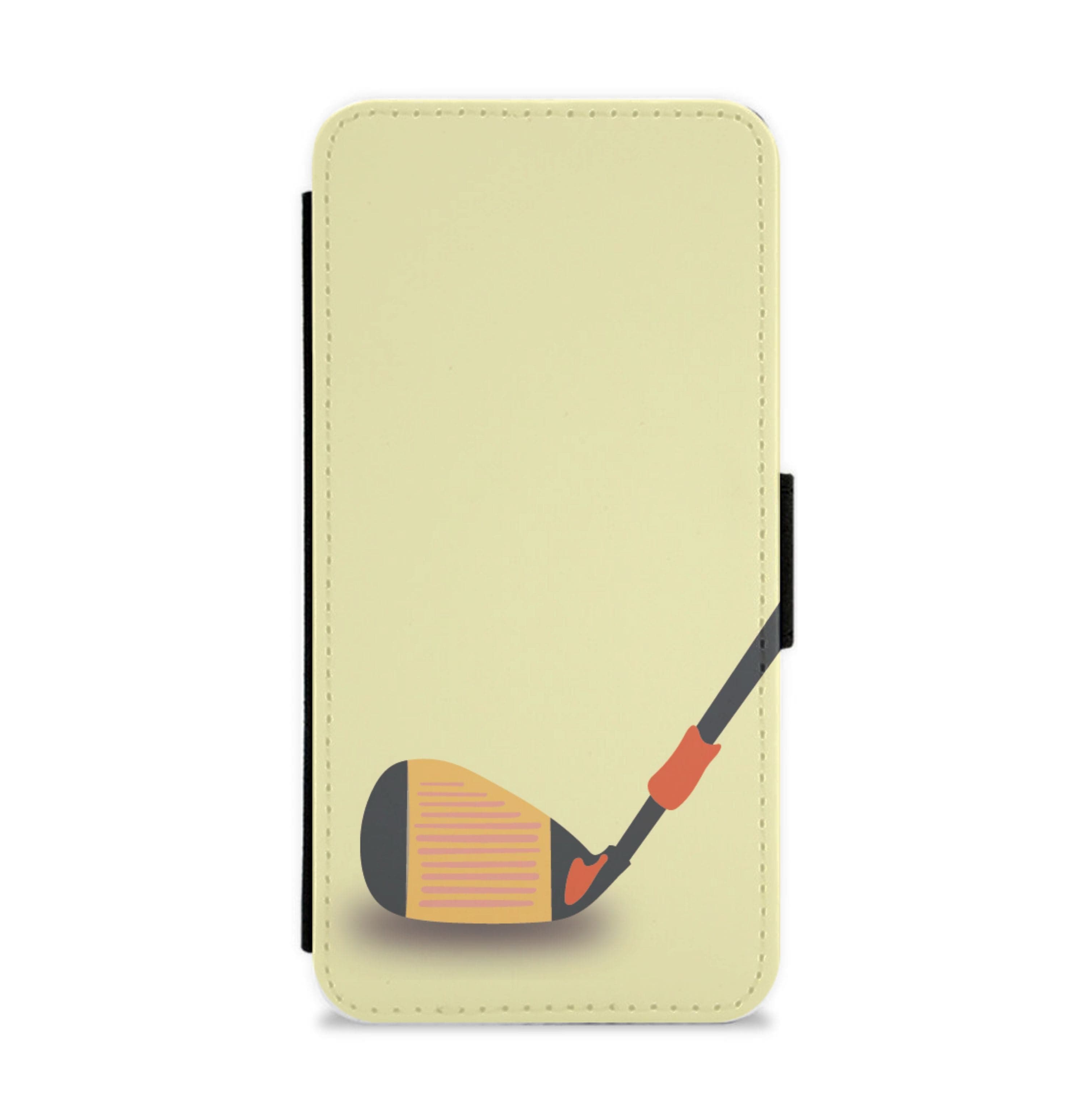 Gold Wedge - Golf Flip / Wallet Phone Case