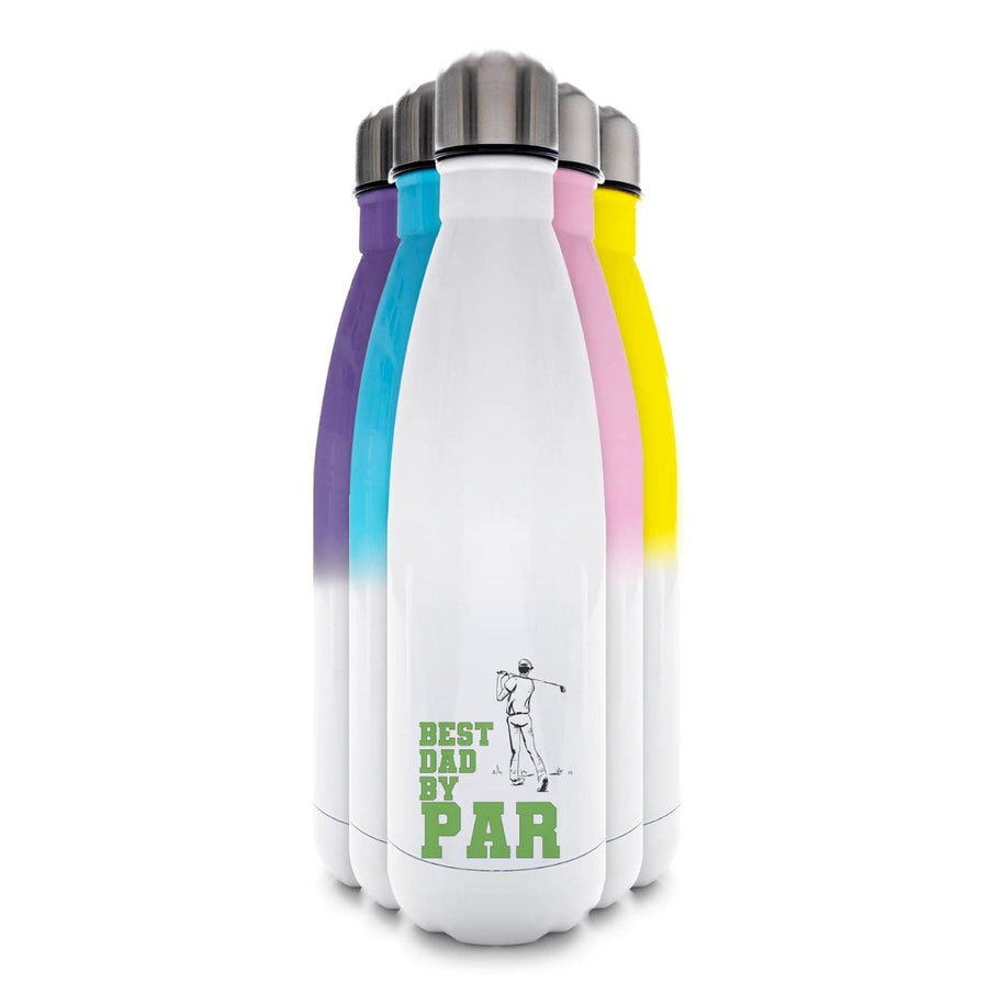 Best Dad By Par - Fathers Day Water Bottle