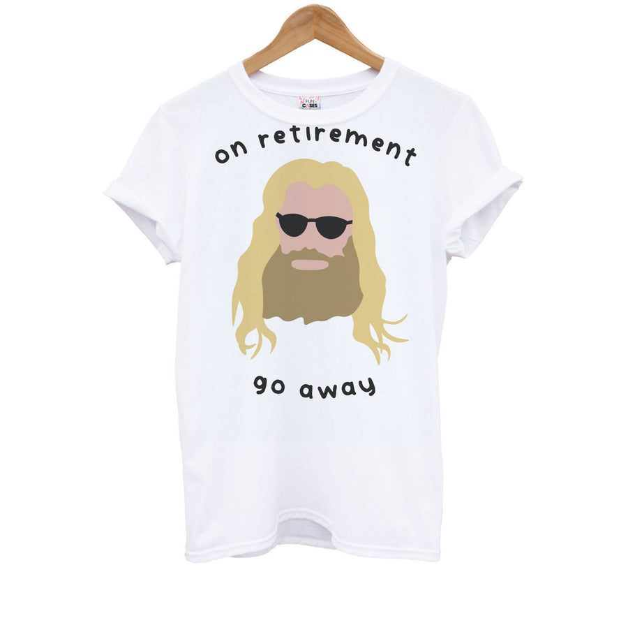 On Retirement - Thor Kids T-Shirt