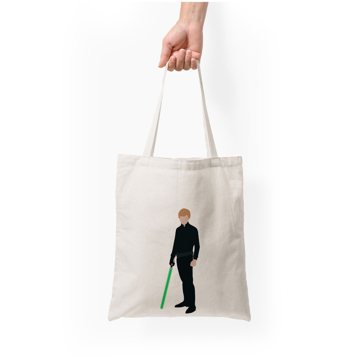 Skywalker Green Lightsaber Tote Bag